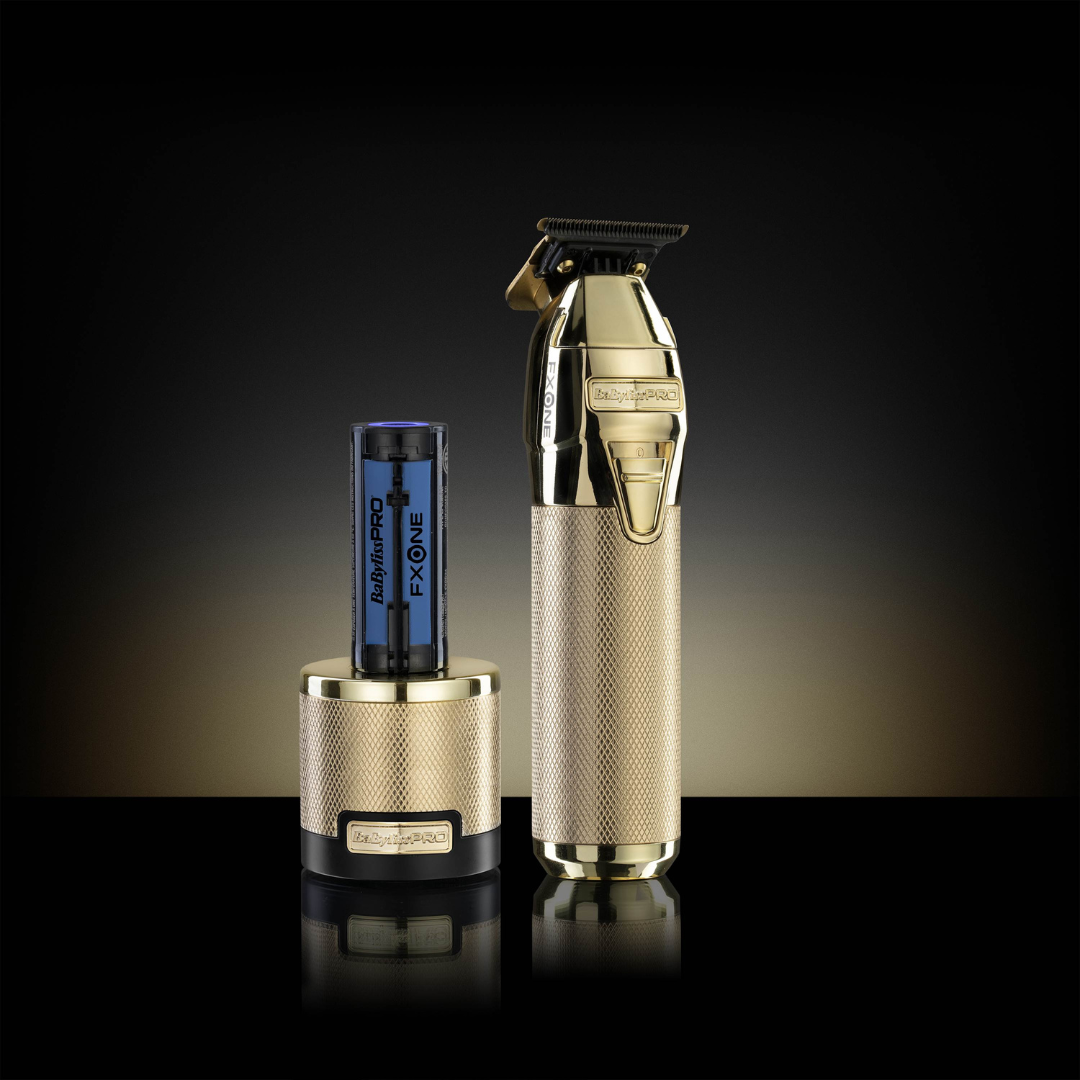 Aparat de Contur Profesional Babyliss Pro Skeleton Fxone Cu Baterie Interschimbabilă Și Motor Digital High Torque