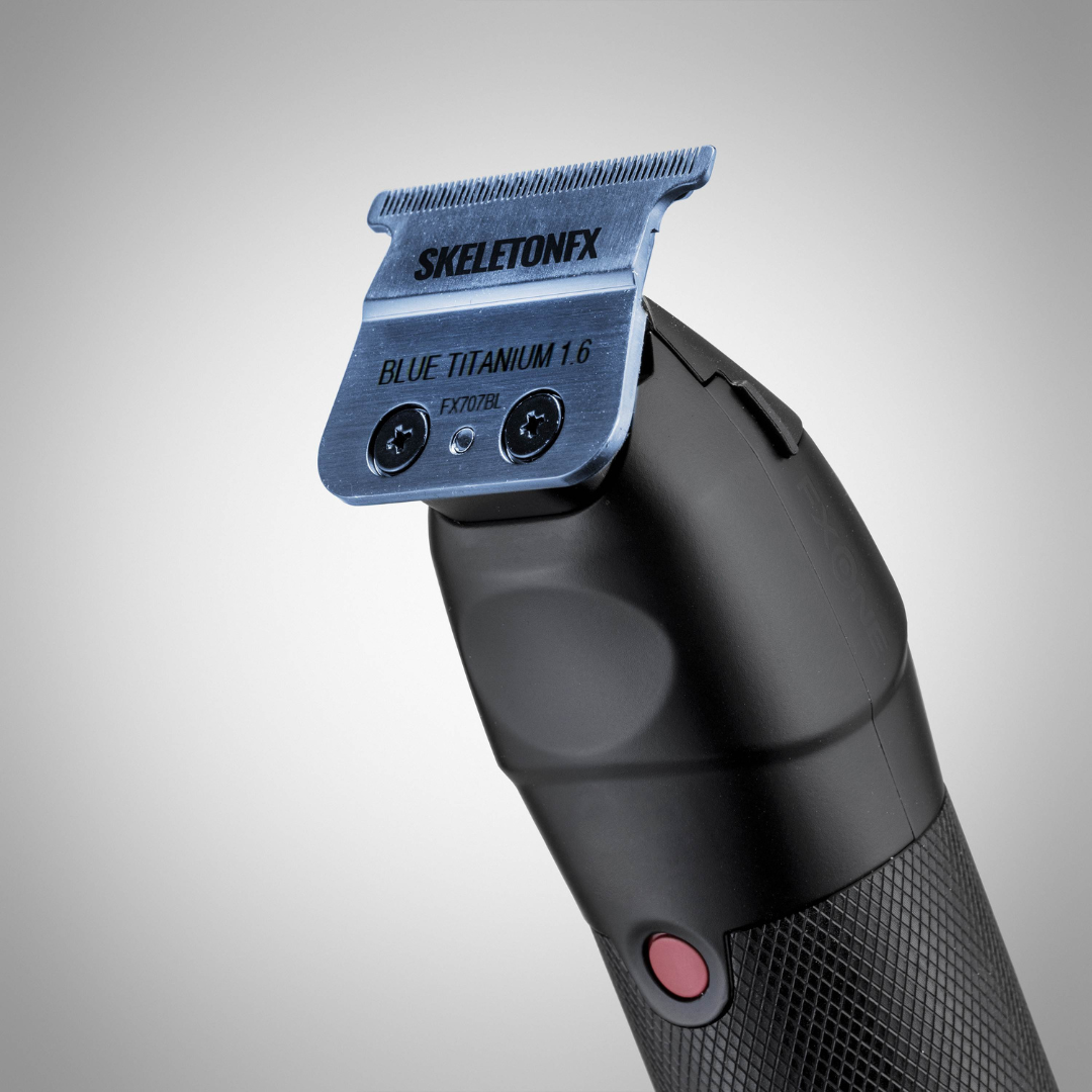 Aparat de Contur Profesional Babyliss Pro Skeleton Fxone Cu  Baterie Interschimbabilă Și Motor Digital High Torque  Black RESIGILAT