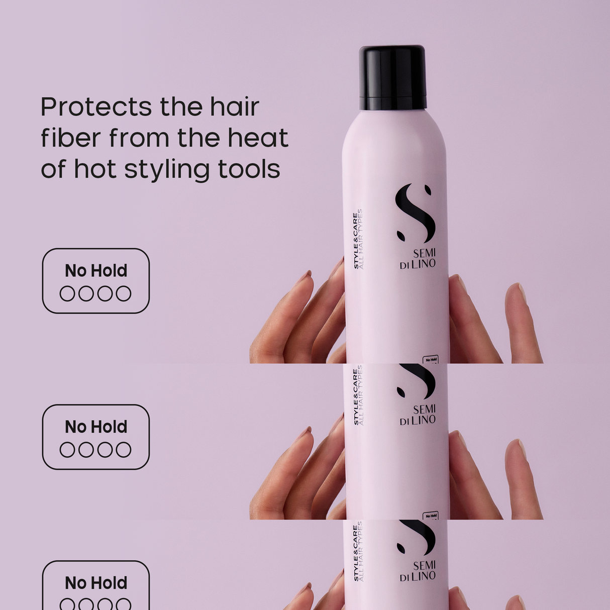 Alfaparf Milano Semi Di Lino Style&Care Spray Termoprotector 300ml – Protecție Avansată împotriva Căldurii, Strălucire Instantă și Îngrijire Urbană pentru Părul Tău