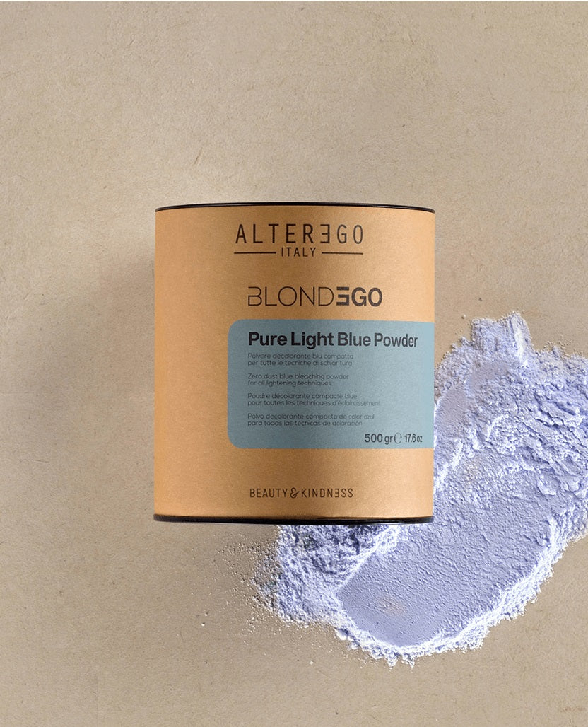 Pudră Decolorantă AlterEgo Pure Light Blue Powder - Compactă Deschide 7 Tonuri 500g