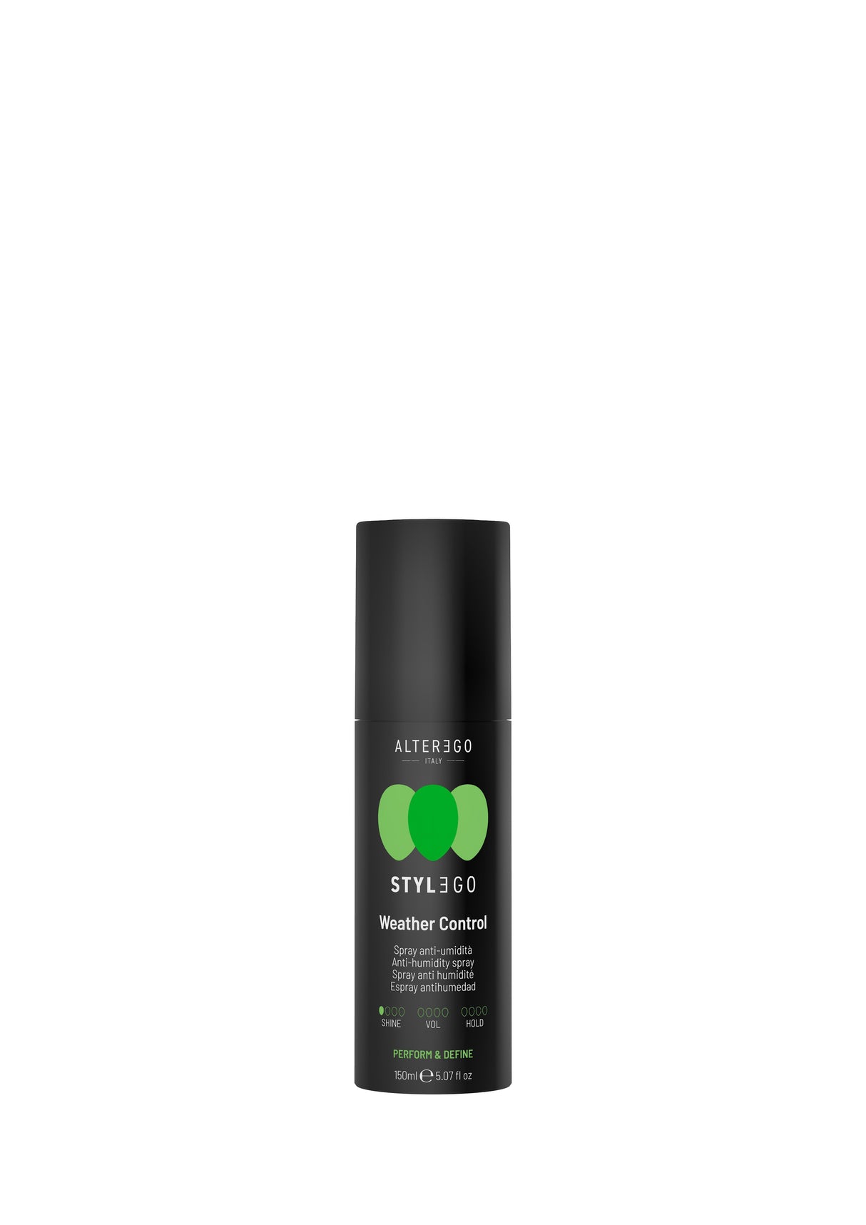 AlterEgo StylEgo Weather Control –Spray Anti-Frizz Profesional pentru Păr Neted și Rezistent la Umiditate 150 ml