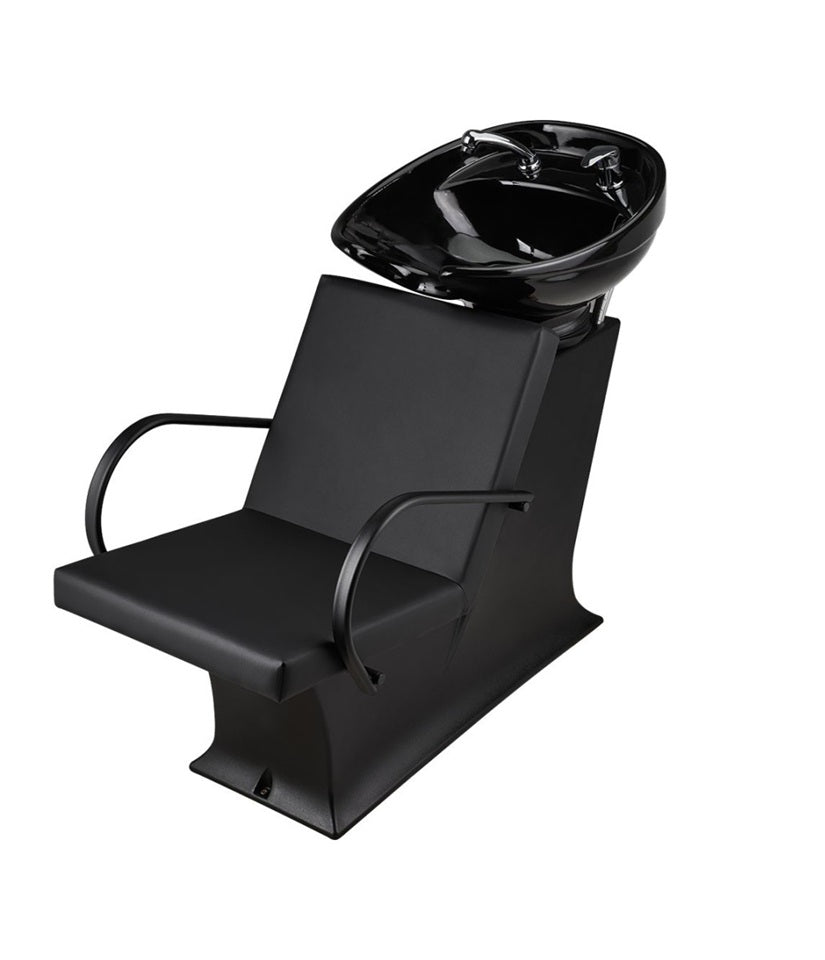 Ayala Lady Y Pik P-7 Unitate de Spălare Neagră cu Chiuvetă Neagră