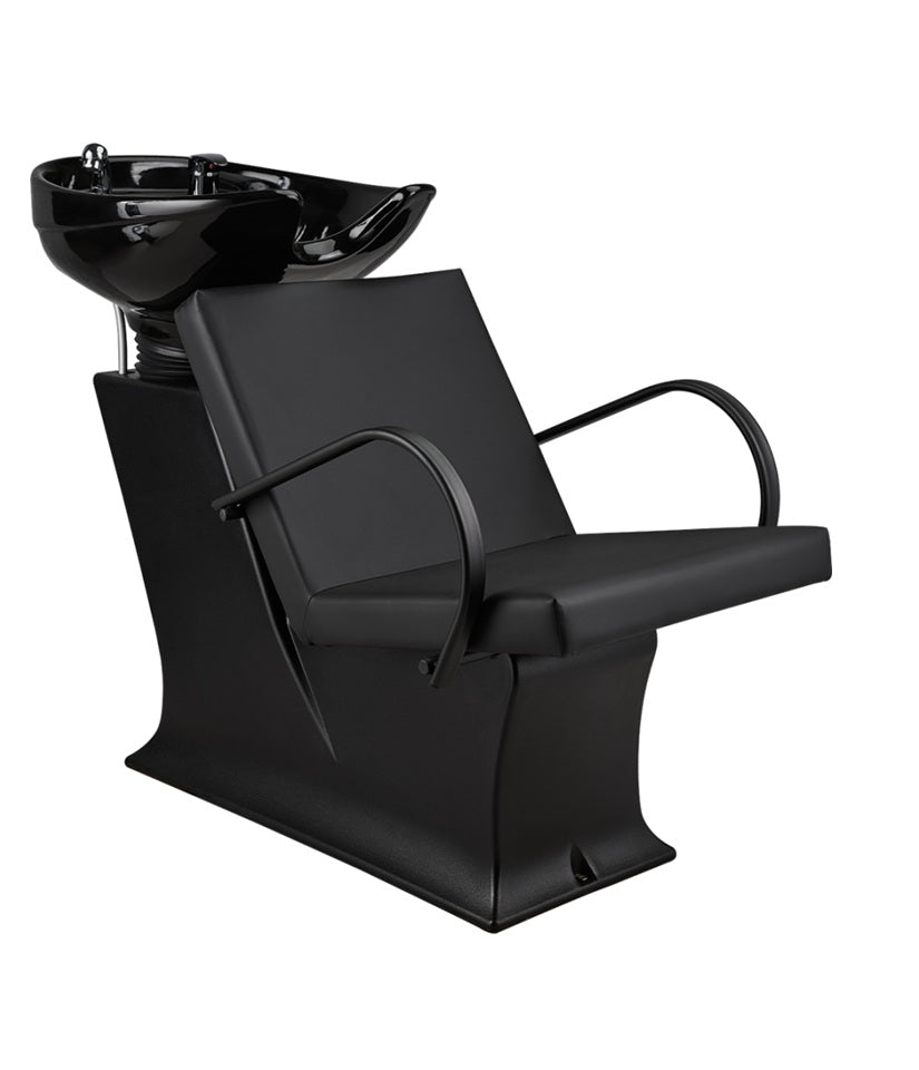 Ayala Lady Y Pik P-7 Unitate de Spălare Neagră cu Chiuvetă Neagră