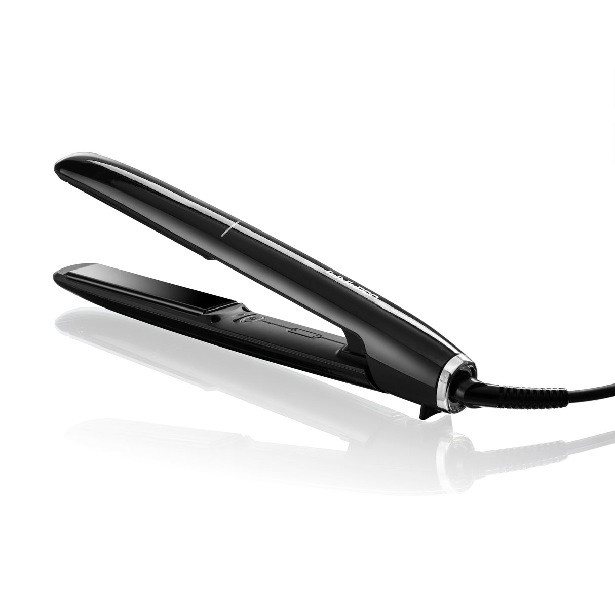 Placă Profesională De Întins Părul Stilista Negru-Argintiu Cu Lătime 25mm Și Memorie Inteligentă