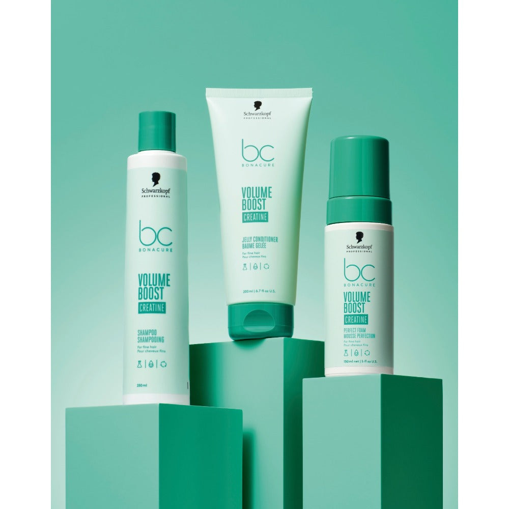 Bonacure Volume Boost Jelly Conditioner Balsam pentru Păr Subțire cu Creatină 200 ml - Schwarzkopf Professional