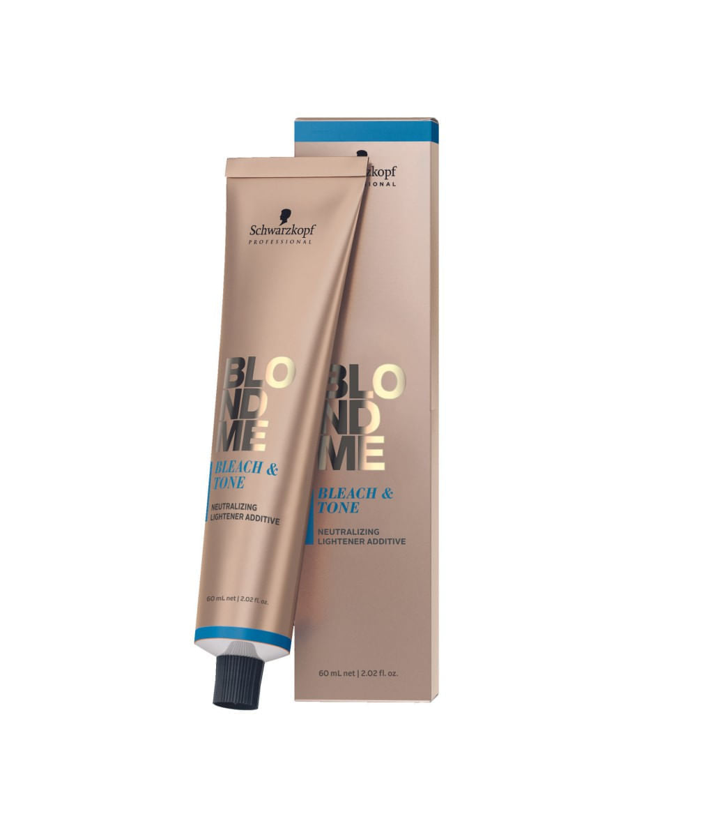 Schwarzkopf Professional BlondMe Bleach & Tone Vopsea de Păr 60ml Decolorare Rapidă și Tonifiere Uniformă
