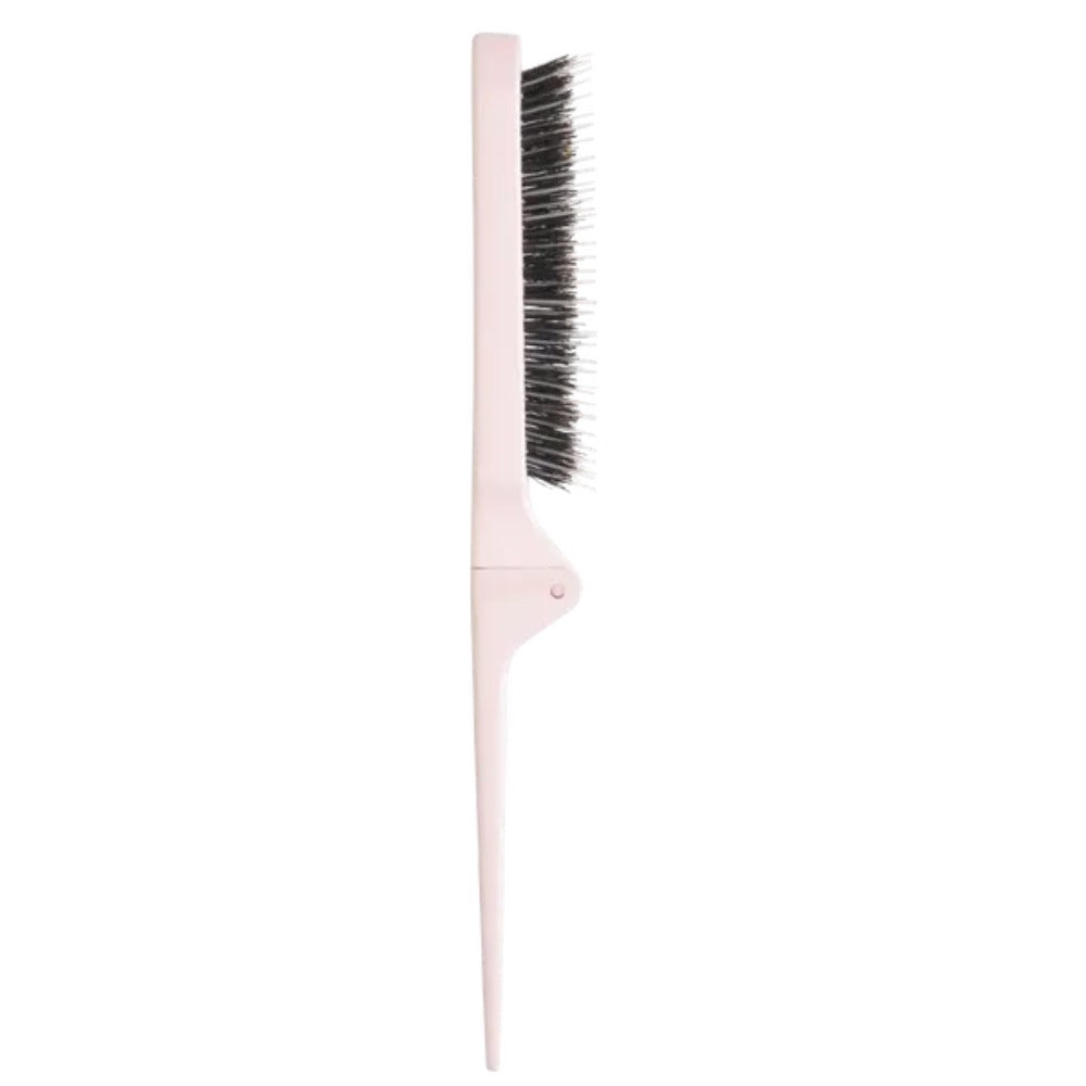 Olivia Garden Expert Style Up Boar & Nylon Bristle Pastel Pink - Pensula Pliabil pentru Coafare și Netezire