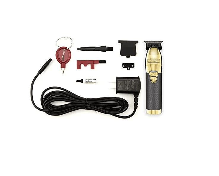 Mașină De Contur Profesională BabylissPro Skeleton GoldFX Pro Boost + Cu Acumulator Și Cablu