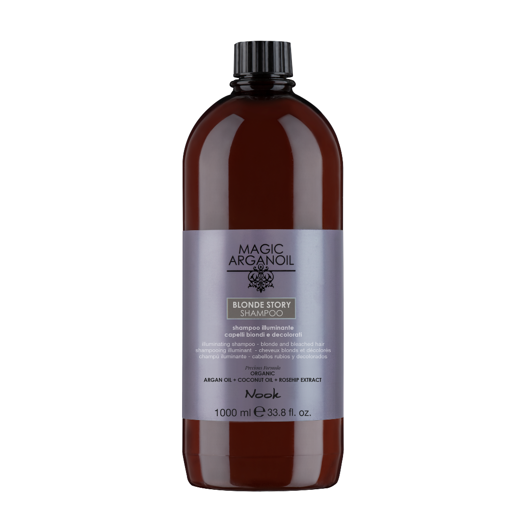 Șampon Magic ArganOil Blonde Story – Îngrijire delicată pentru păr blond, hidratare și strălucire