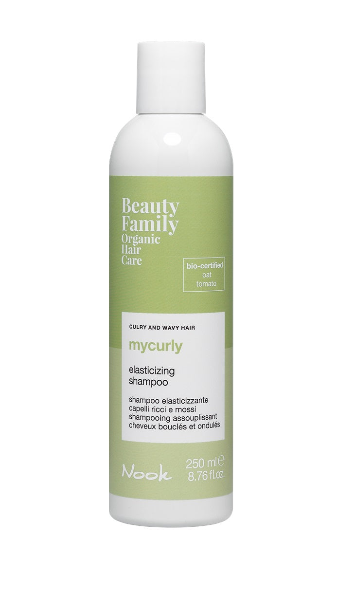 Șampon Organic Pentru Păr Creț Și Ondulat Nook Beauty Family MyCurly Elasticizing Shampoo