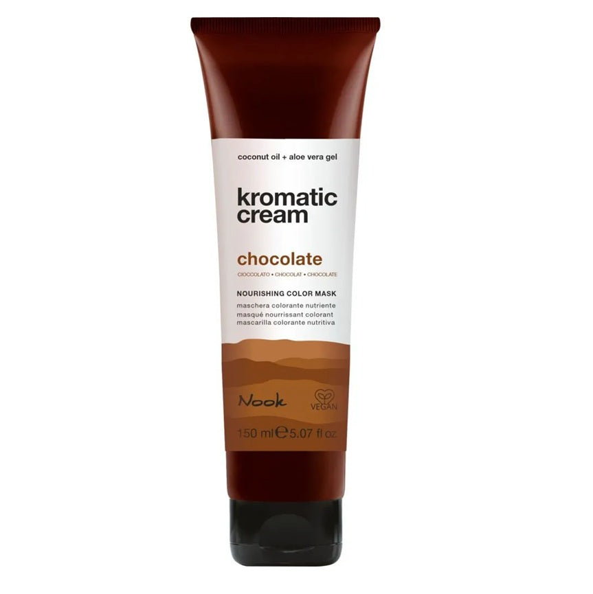 Nook Kromatic Cream 150ml – Cremă Profesională de Colorare cu Pigmenți Direcți, Fără Siliconi, cu pH Acid și Ingrediente Naturale
