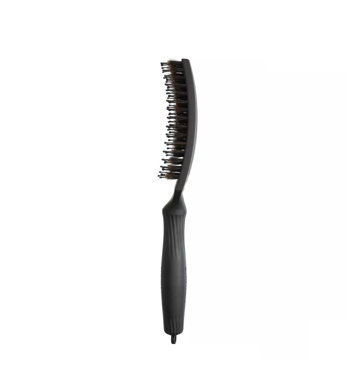 Olivia Garden FingerBrush Combo Medium Full Black – Perie Profesională Antistatică cu Peri Naturali de Mistreț și Nylon