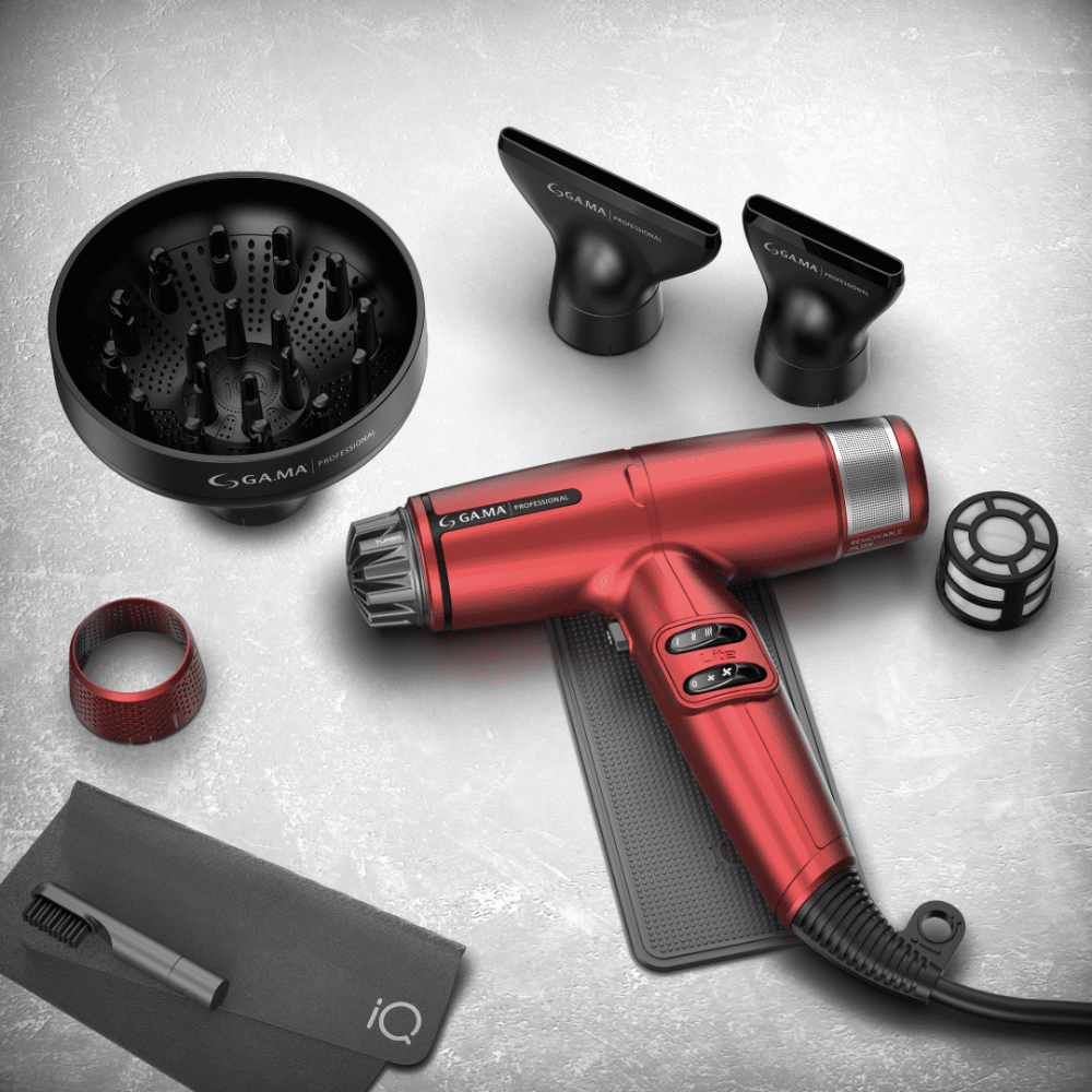 Gama IQ Lite Red Uscător de Păr Profesional 1600W