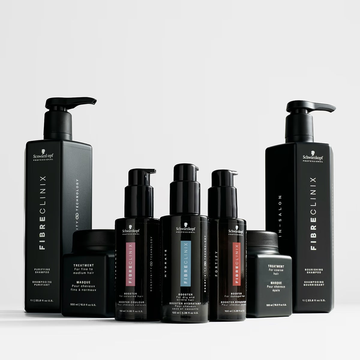 Șampon Nutritiv Pentru Repararea Părului Degradat Schwarzkopf Professional Bonacure Fibre Clinix Bondfinity Nourishing Shampoo 1000ml