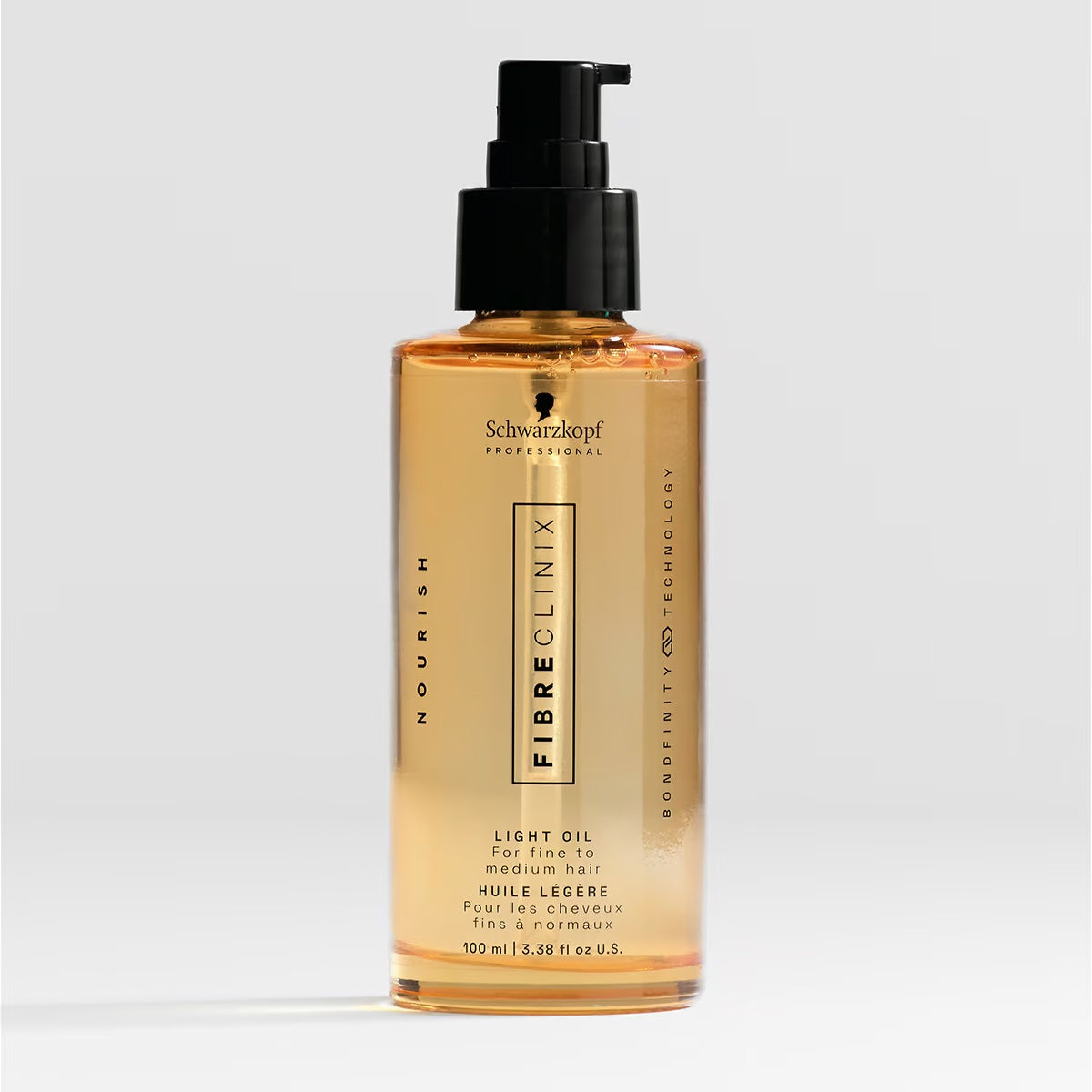 Ulei Reparator Multifuncțional Cu Protecție Termică Schwarzkopf Professional Bonacure Fibre Clinix Bondfinity Light Oil 100ml