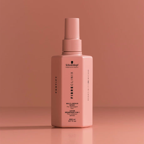 Spray Reparator Leave-In Cu Protecție Termică Schwarzkopf Professional Bonacure Fibre Clinix Fortify Multi Repair 200ml