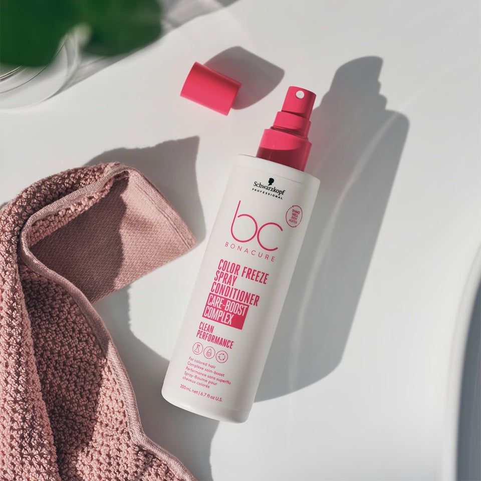 Schwarzkopf Professional BC Bonacure Color Freeze Spray Conditioner – Balsam Spray Profesional Fără Clătire, pH 4.5, pentru Protecția Culorii Părului Vopsit