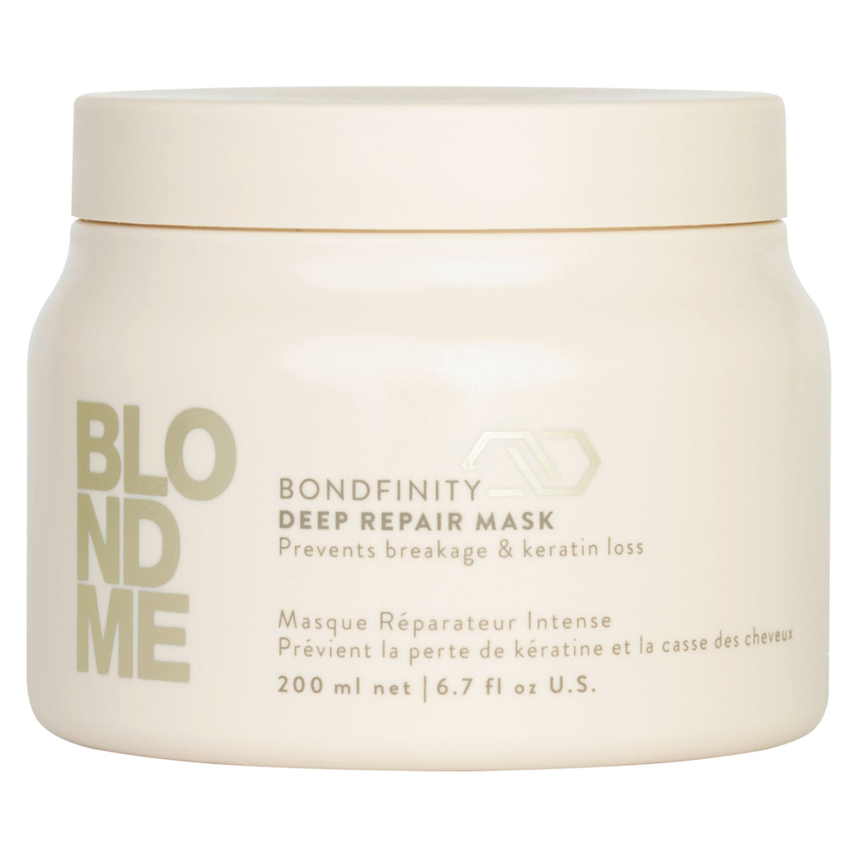 Mască Reparatorare Intensivă Schwarzkopf BLONDME Bondfinity Deep Repair – Reconstrucție Permanentă pentru Păr Blond sau Decolorat