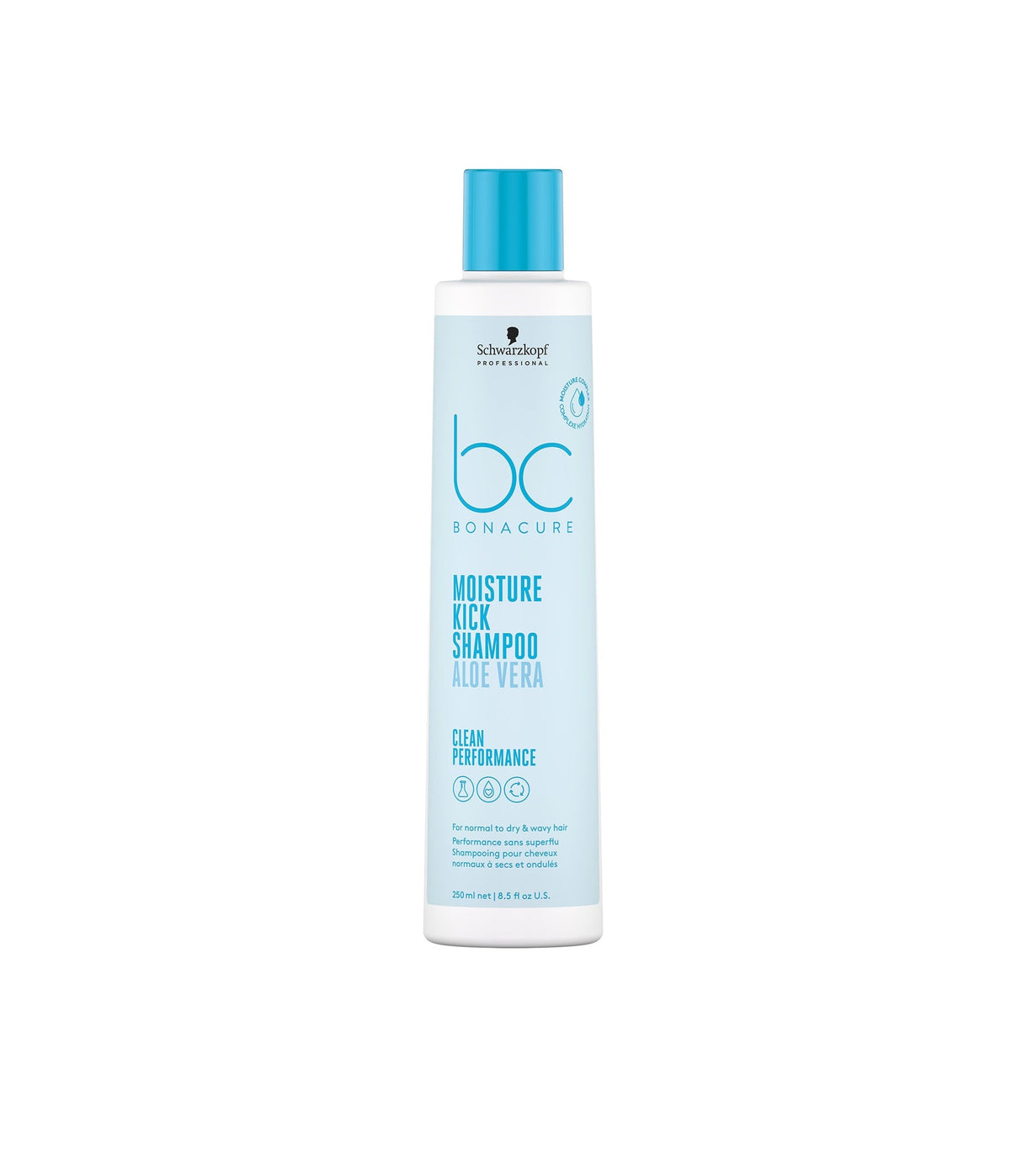 Schwarzkopf Professional BC Moisture Kick Șampon Micelar Hidratant 250ml – Hidratare inteligentă pentru un păr moale, suplu și plin de viață