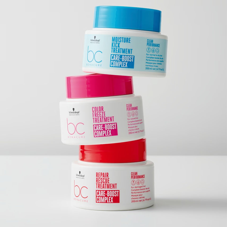Schwarzkopf Professional BC Bonacure Moisture Kick Treatment – Masca Profesională Intens Hidratantă cu Glicerină, pentru Păr Uscat, Creț sau Fragil