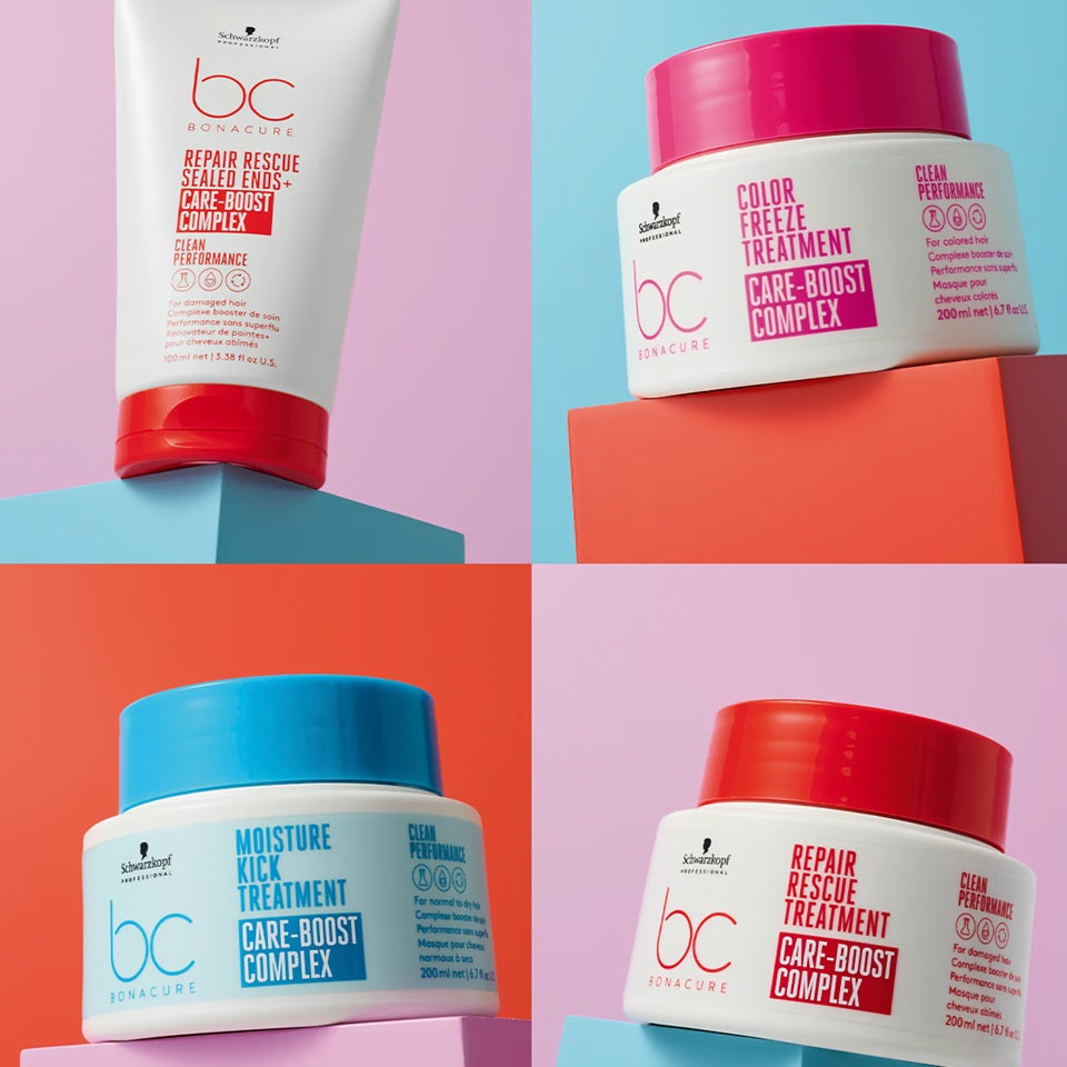 Schwarzkopf Professional BC Bonacure Moisture Kick Treatment – Masca Profesională Intens Hidratantă cu Glicerină, pentru Păr Uscat, Creț sau Fragil