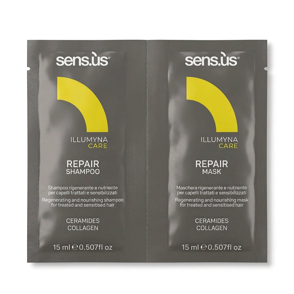 Sensus Illumyna Set Șampon și Mască Repair 15ml