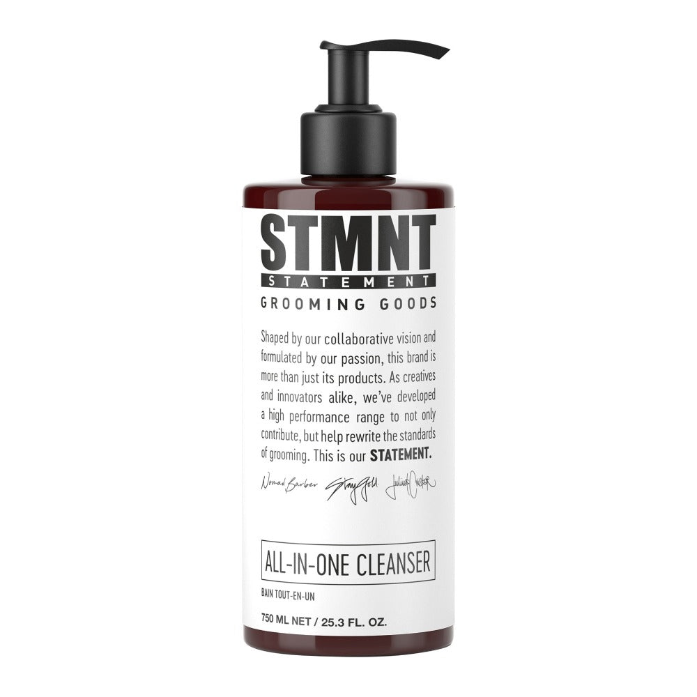 STMNT All-In-One Cleanser Gel de Curățare pentru Păr, Barbă, Corp și Față