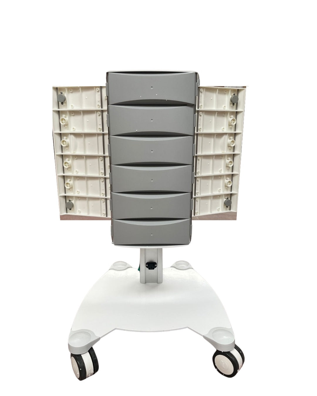 ETB Equipment – Suport Mobil cu Roți pentru Aparate Cosmetice cu 6 Funcții, Stabilitate și Mobilitate pentru Salone Profesionale