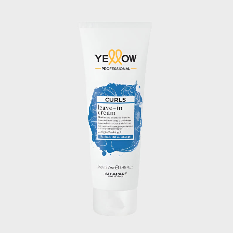 Cremă Fără Clătire Pentru Păr Și Creț Ondulat Yellow Curls Leave-in Cream 250ml