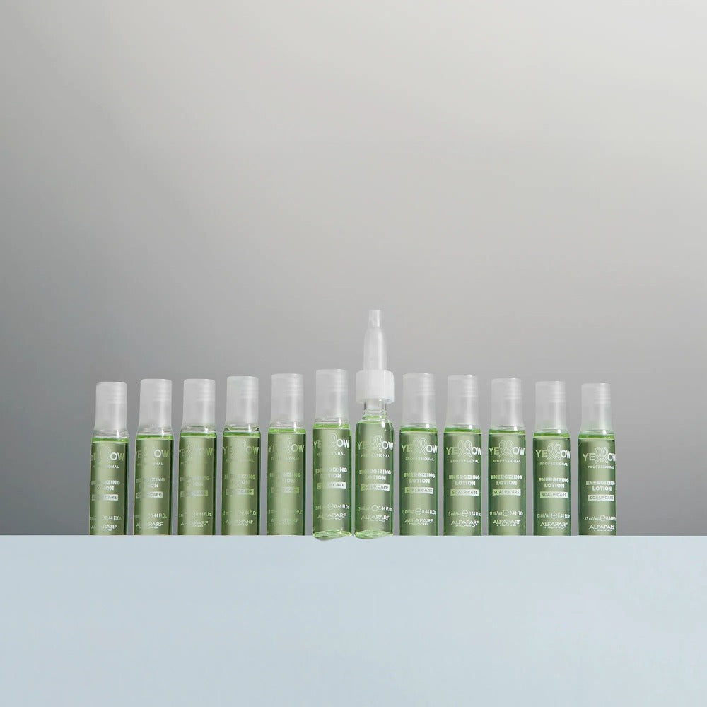 Yellow Scalp Lotiune Energizantă – Tratament Intens Anti‑Cădere și Redensificare Păr, 12 x 13 ml