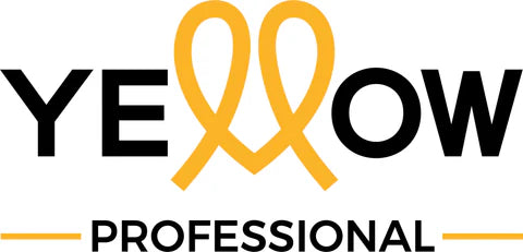 Yellow Suport Tip Curea pentru Accesorii de Coafură – Organizare Profesională și Acces Rapid în Salon