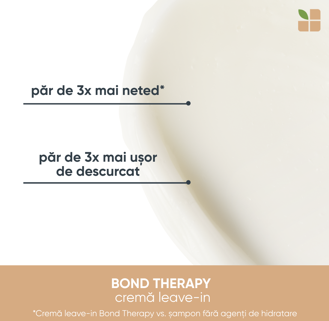 Crema Leave-In Biolage Bond Therapy – Reparare și Protecție pentru Părul Deteriorat 150ml