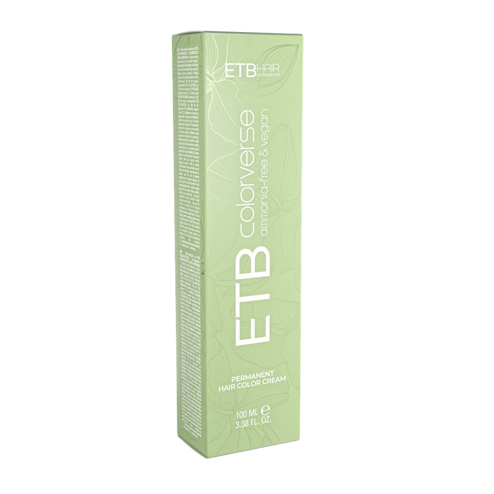 ETB Hair ColorVerse – Vopsea de Păr Profesională Permanentă, Fără Amoniac, Vegană, 100 ml