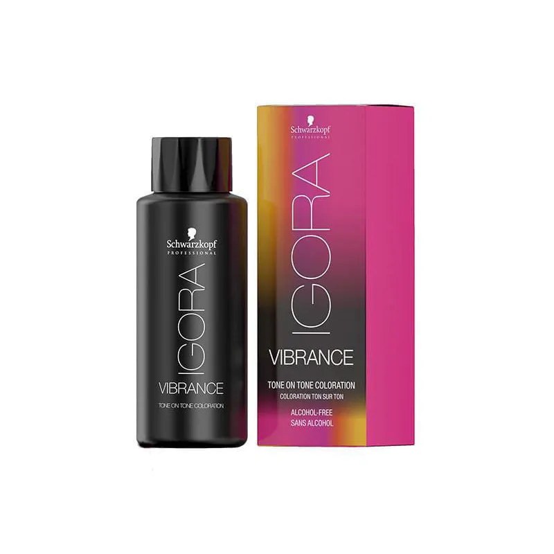Schwarzkopf Professional Igora Vibrance Vopsea de Păr Lichidă Demi-Permanentă 60ml Reîmprospătare Culoare și Protecție
