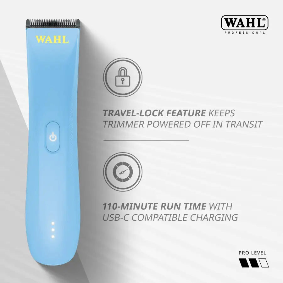 Wahl Peanut Li – Aparat de Contur Profesional Compact și Puternic cu Încărcare USB-C și Motor de 7.000 RPM - Aparatură