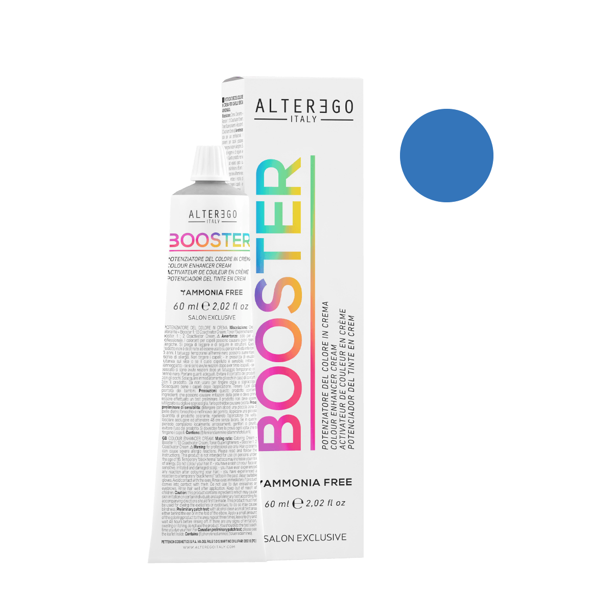 Intensificator pentru par AlterEgo Color Booster Albastru