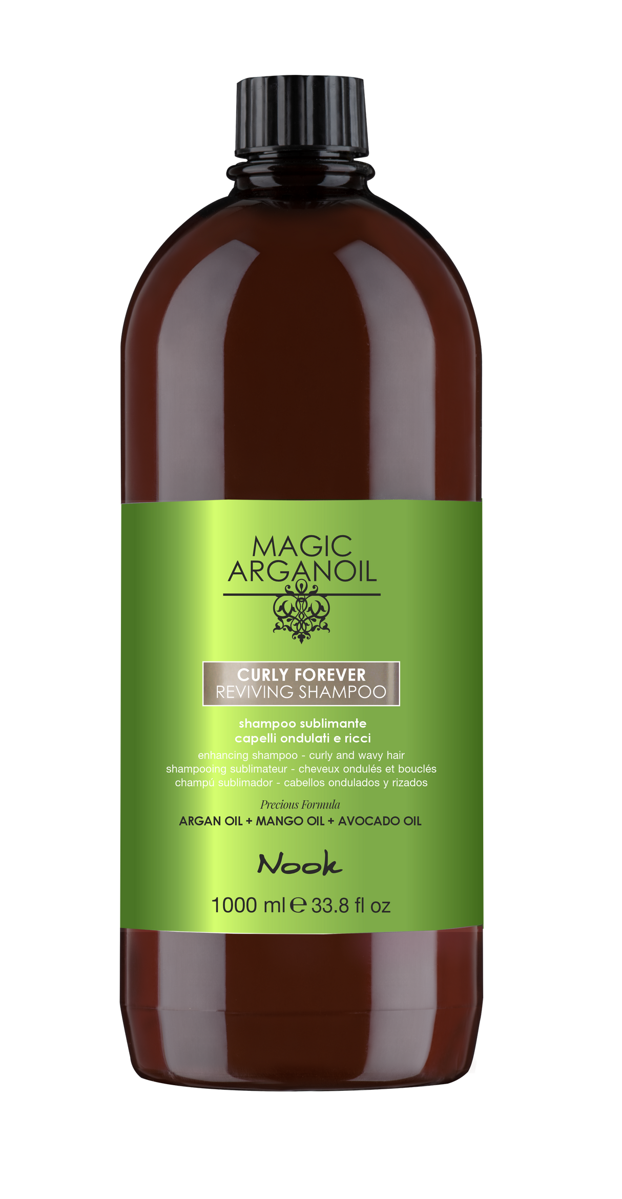 Nook Magic ArganOil Curly Forever– Șampon Revigorant pentru Păr Creț și Ondulat
