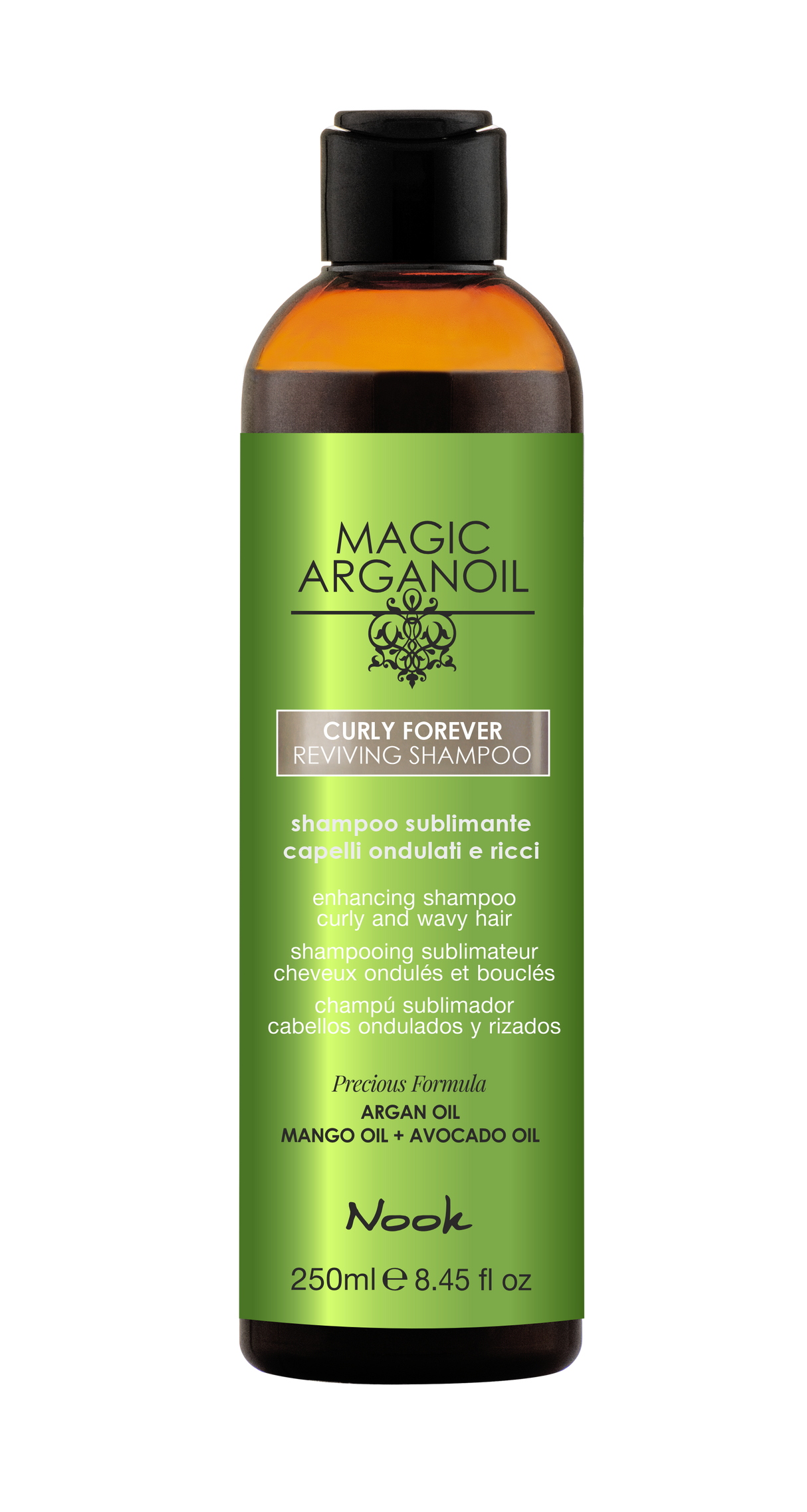 Nook Magic ArganOil Curly Forever– Șampon Revigorant pentru Păr Creț și Ondulat