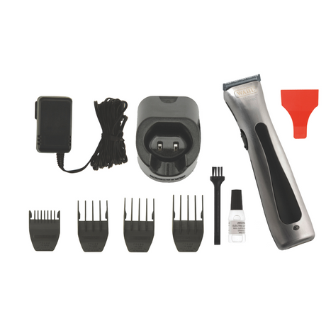 Wahl Beret – Aparat de Contur Profesional, Cord/Cordless, cu Lame Detașabile și Baterie Li-Ion Eficientă