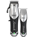Wahl Launch Combo – Set Profesional Mașină de Tuns + Trimmer fără Fir