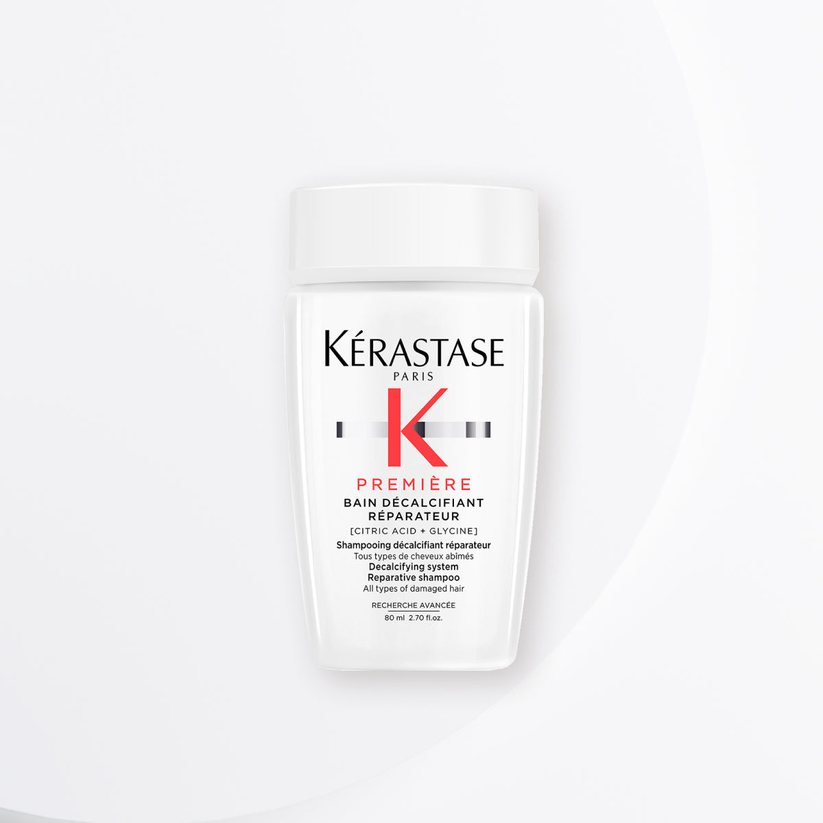 Kérastase Première Bain Décalcifiant Réparateur 80ml – Șampon decalcifiant reparator pentru păr deteriorat