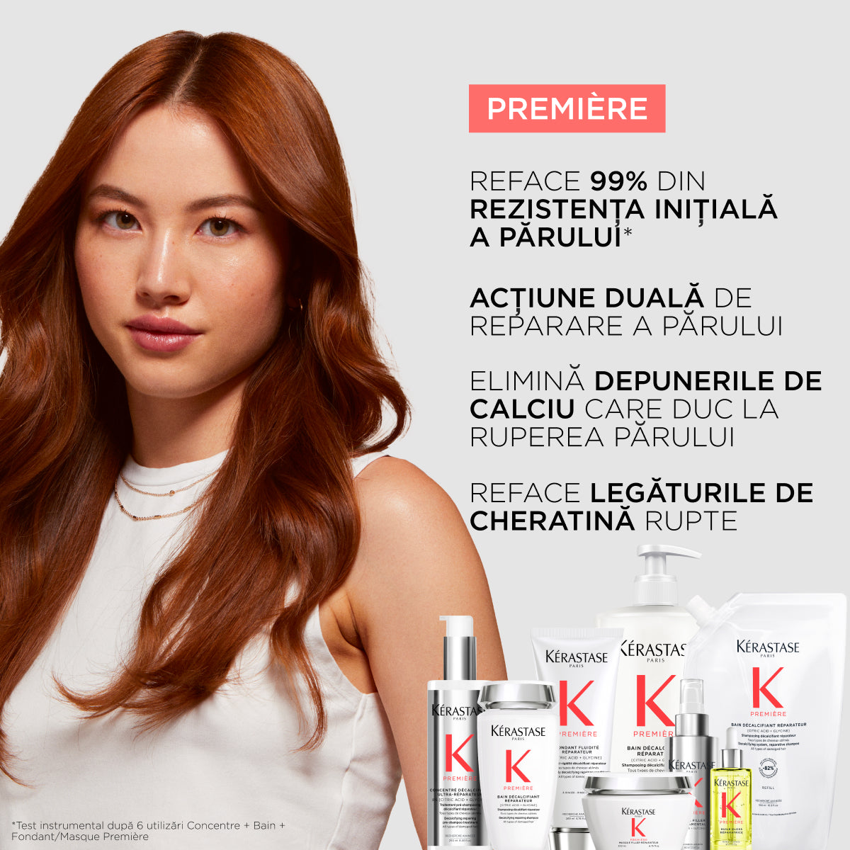 Kérastase Première Bain Décalcifiant Réparateur 80ml – Șampon decalcifiant reparator pentru păr deteriorat