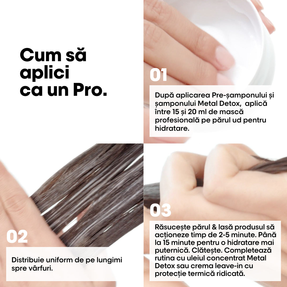 Mască De Păr Cu Protecție Anti-Depunere L'oréal Professionnel Serie Expert Metal Detox