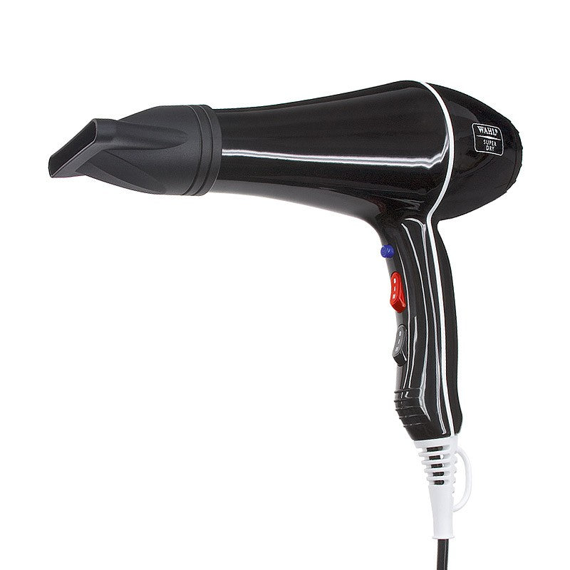 WAHL Super Dry – Uscător de Păr Profesional 2000W cu Tehnologie Turmalină și Motor AC Durabil