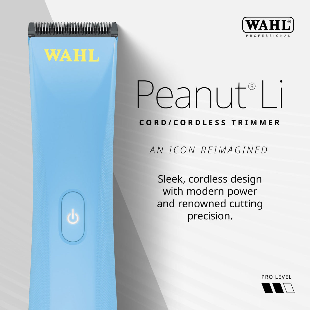 Wahl Peanut Li – Aparat de Contur Profesional Ultra-Compact cu Motor Puternic de 7.000 RPM și Încărcare USB-C