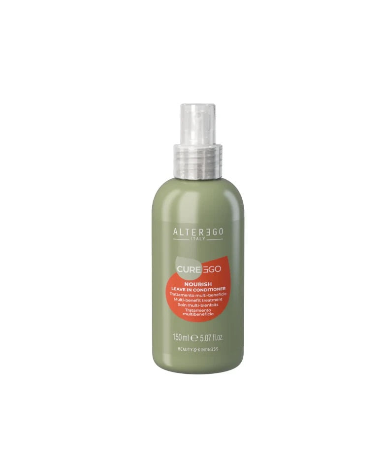 Balsam Multifuncțional Fără Clătire Pentru Păr Deteriorat AlterEgo CureEgo Nourish Leave-In Conditioner 150 ml