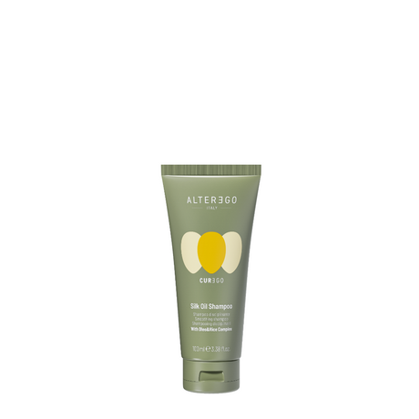 Șampon Iluminator Pentru Părul Rebel Și Indisciplinat AlterEgo CureEgo Silk Oil