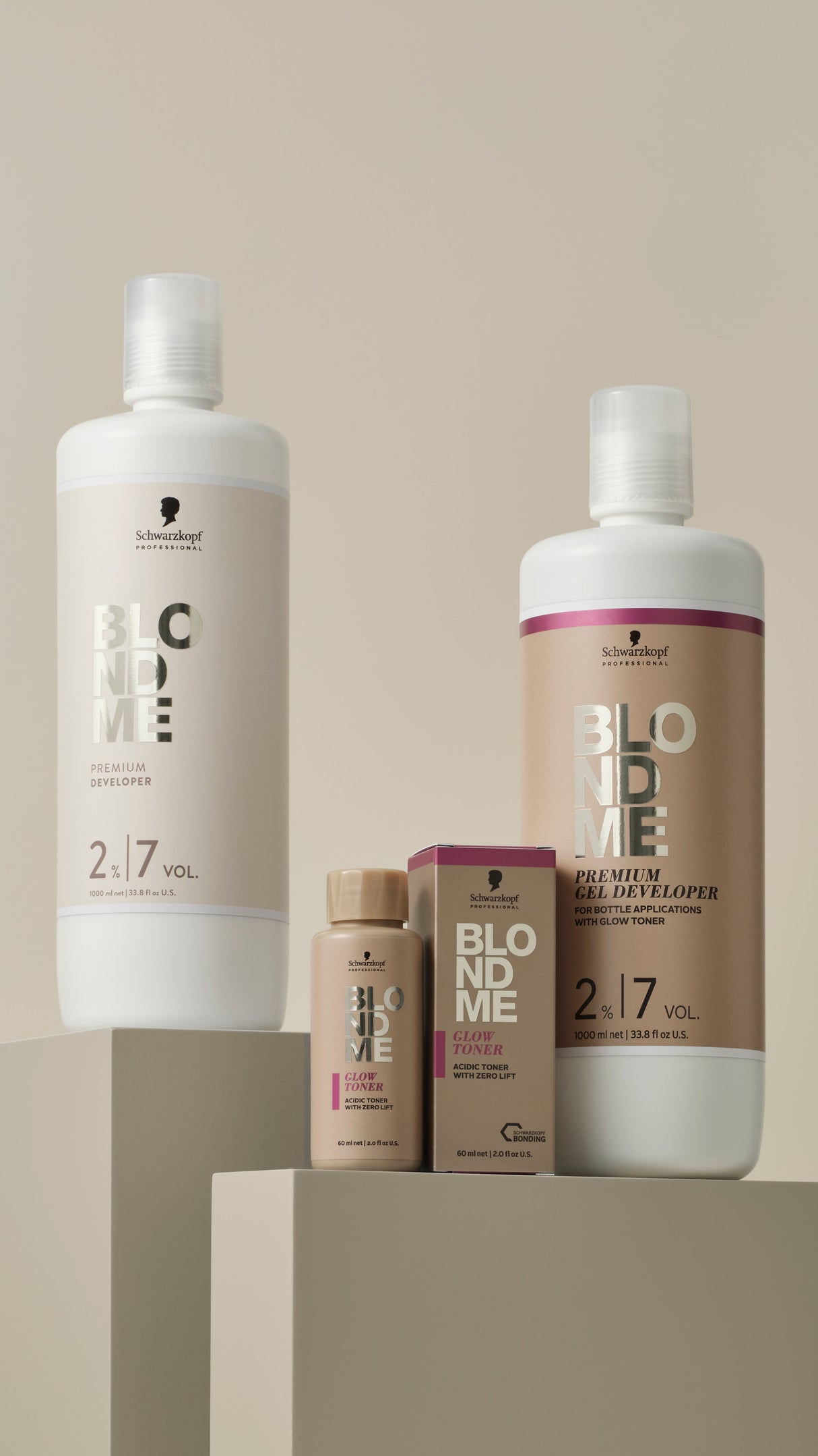 Schwarzkopf Professional BlondMe Vopsea de Păr Glow Toner 60 ml
