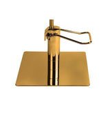 Ayala Loft G1 P-5 Scaun de Coafor Maro cu Bază Pătrată Aurie