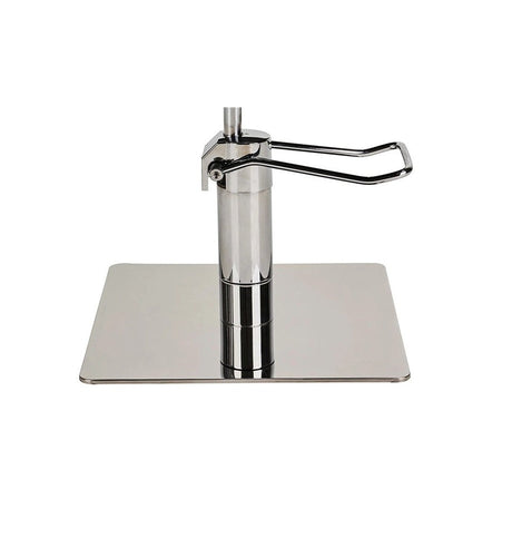 Ayala Partner 01 P-7 Scaun de Coafor cu Bază Pătrată Argintie